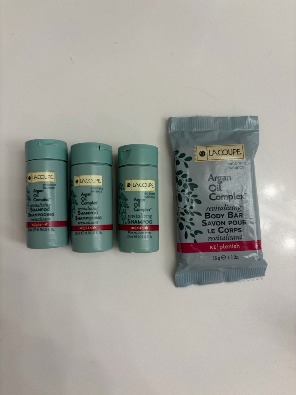 Replenish Argan Oil Complex Revitalizing Shampoo - Mint Green